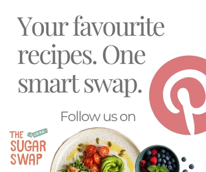 Follow The Sugar Swap on Pinterest