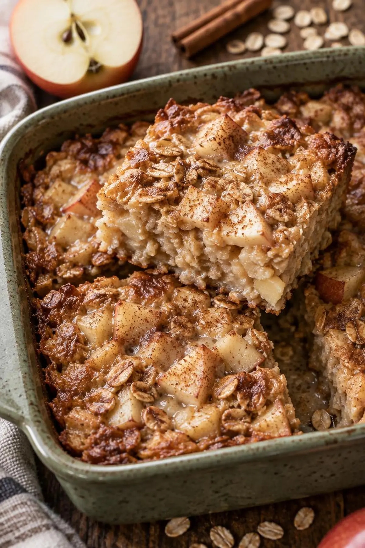 Apple Baked Oats
