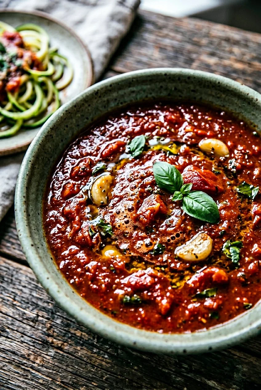 no sugar added marinara sauce — sugar swap recipe by Mel
