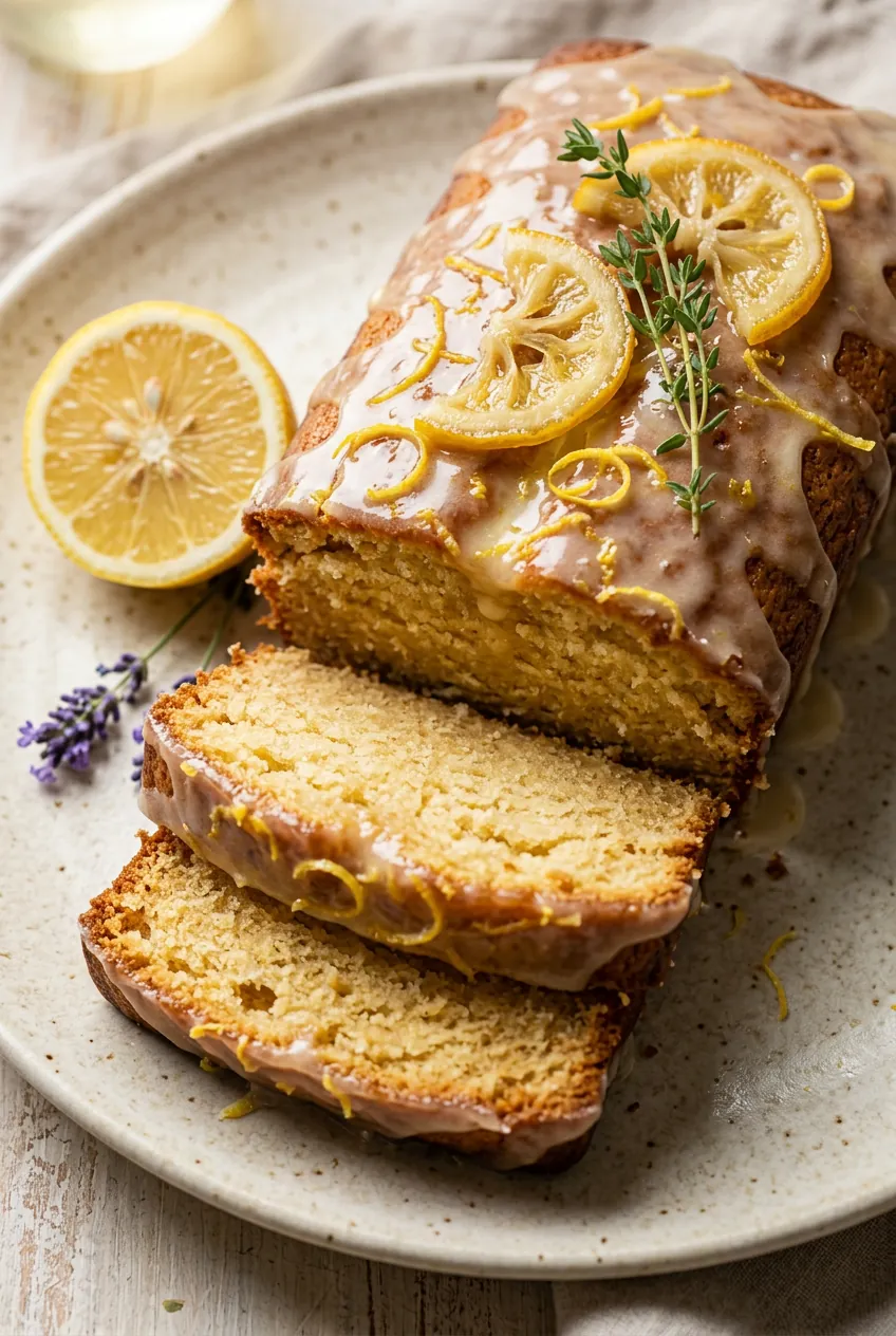 zesty mediterranean sugar-free lemon loaf — sugar swap recipe by Mel